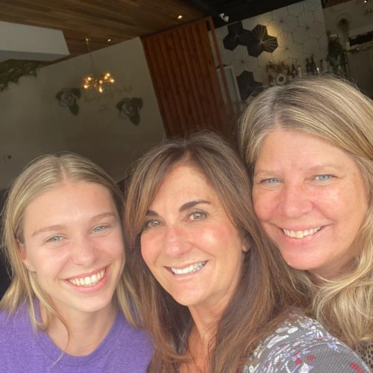 Yvonne, Sophie and Shari