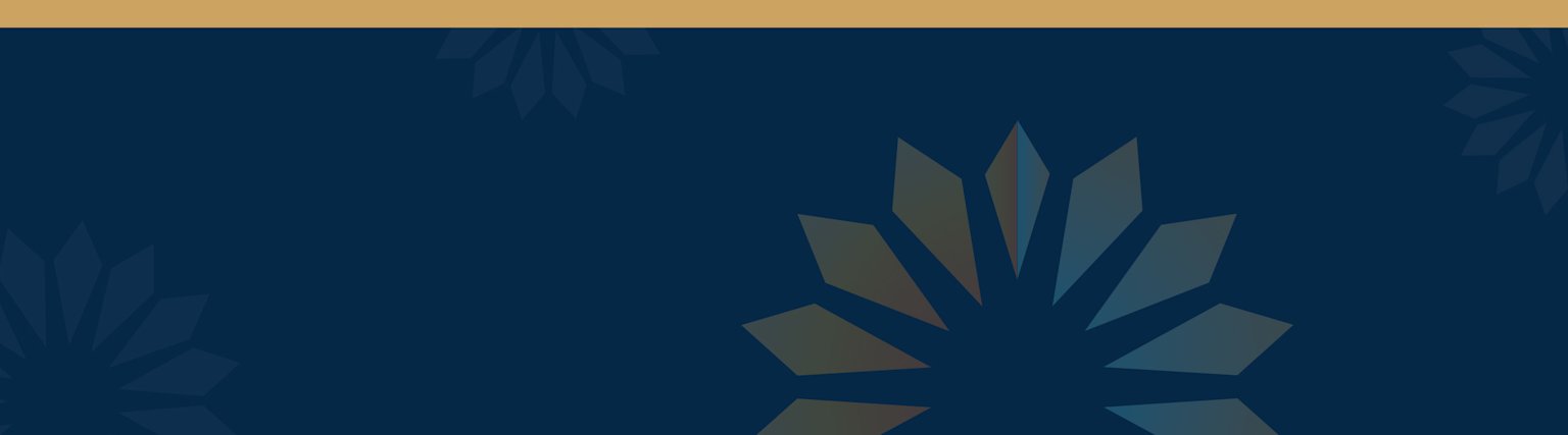 Blue background with blue and yellow starburst design
