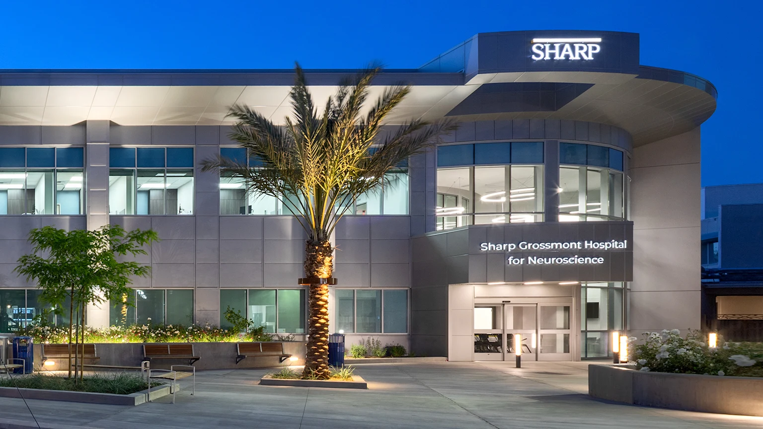 New Sharp Grossmont Hospital for Neuroscience hero