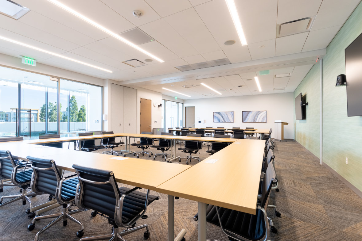 4th-floor conference room at the Innovation Center