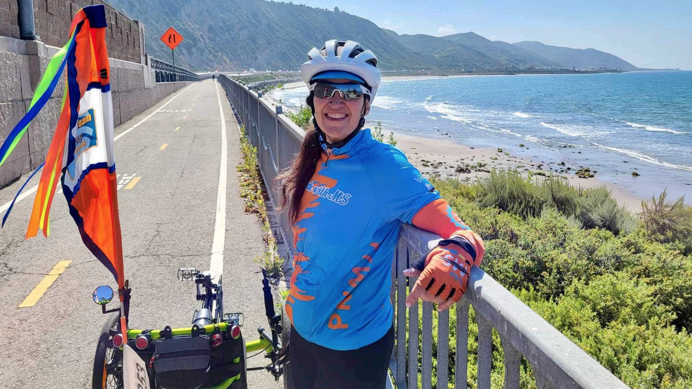 Karen Matingou of San Diego at the LA Coastal Challenge