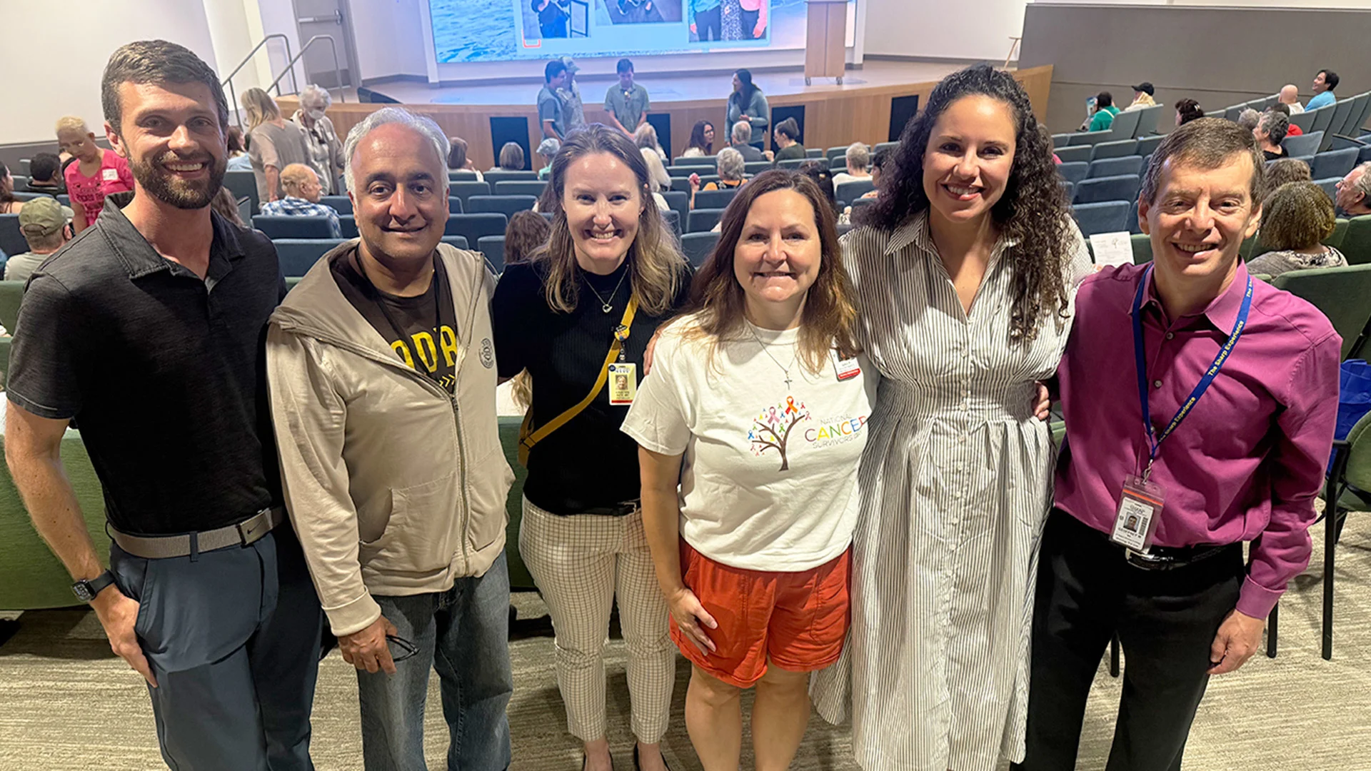 Dr. Andrew Bruggeman, Dr. Mohan Krishnamoorthy, Dr. Kristen Rice, Gina Passmore, Dr. Noran Barry and Dr. Geoffrey Weinstein