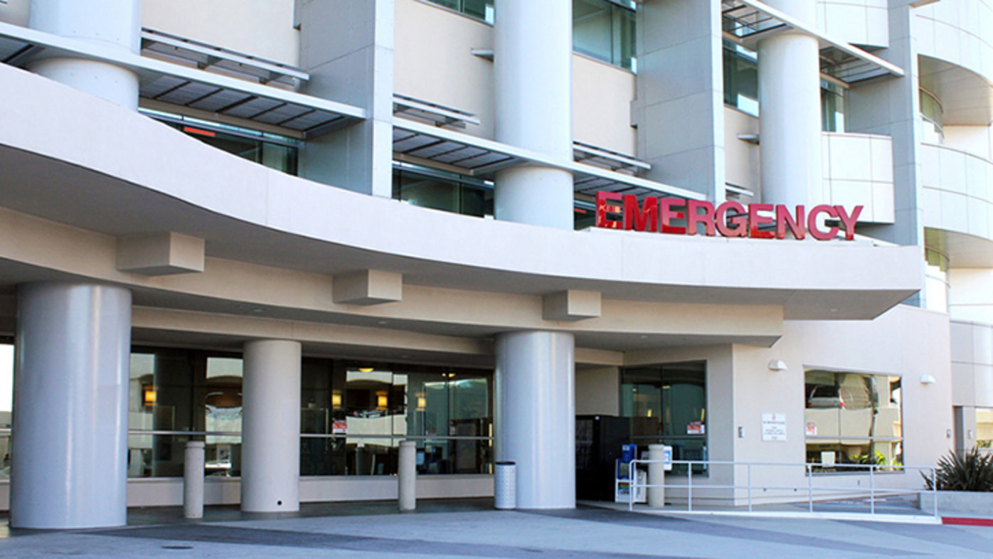 Sharp Grossmont Hospital emergency room entrance