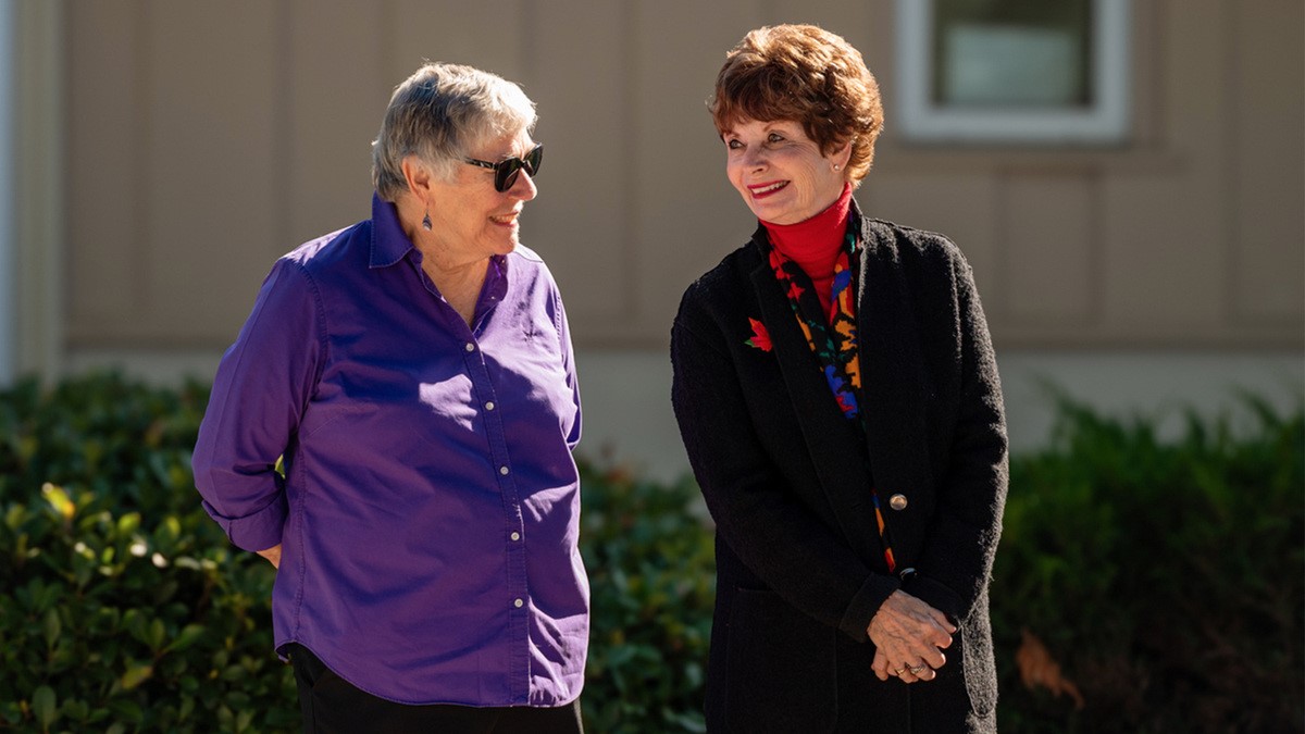 Katy Green & Cathy McJannet at Sharp Coronado Hospital