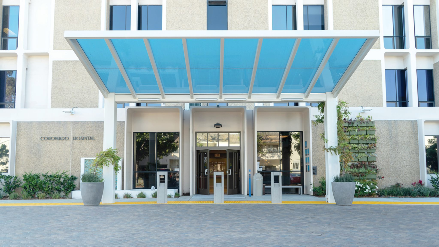 Sharp Coronado Hospital entrance