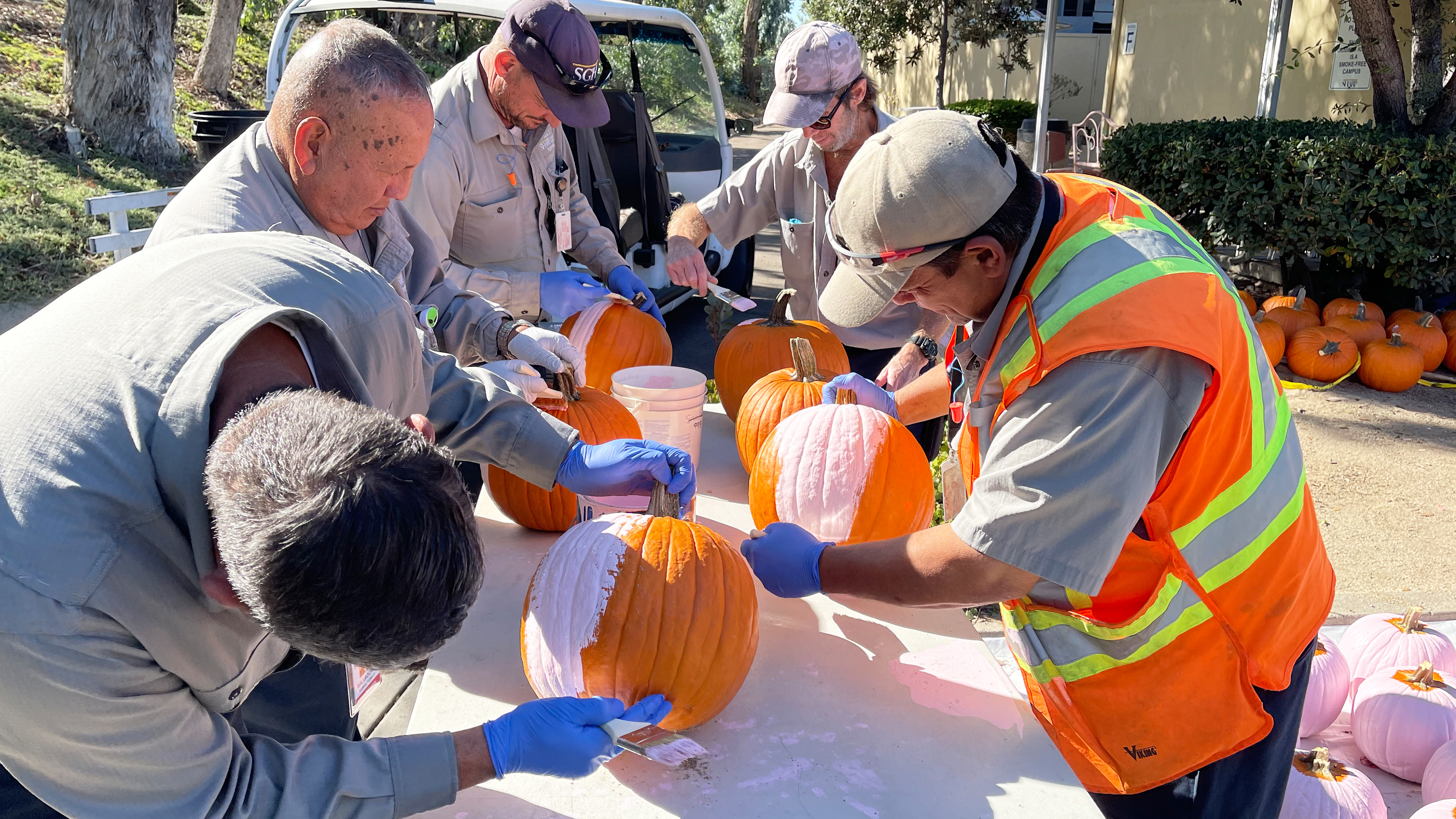 Sharp Grossmont Landscapers Honor Breast Cancer Awareness | Sharp ...