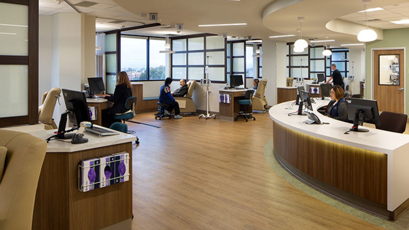 Kevin H. Cook Infusion Center interior