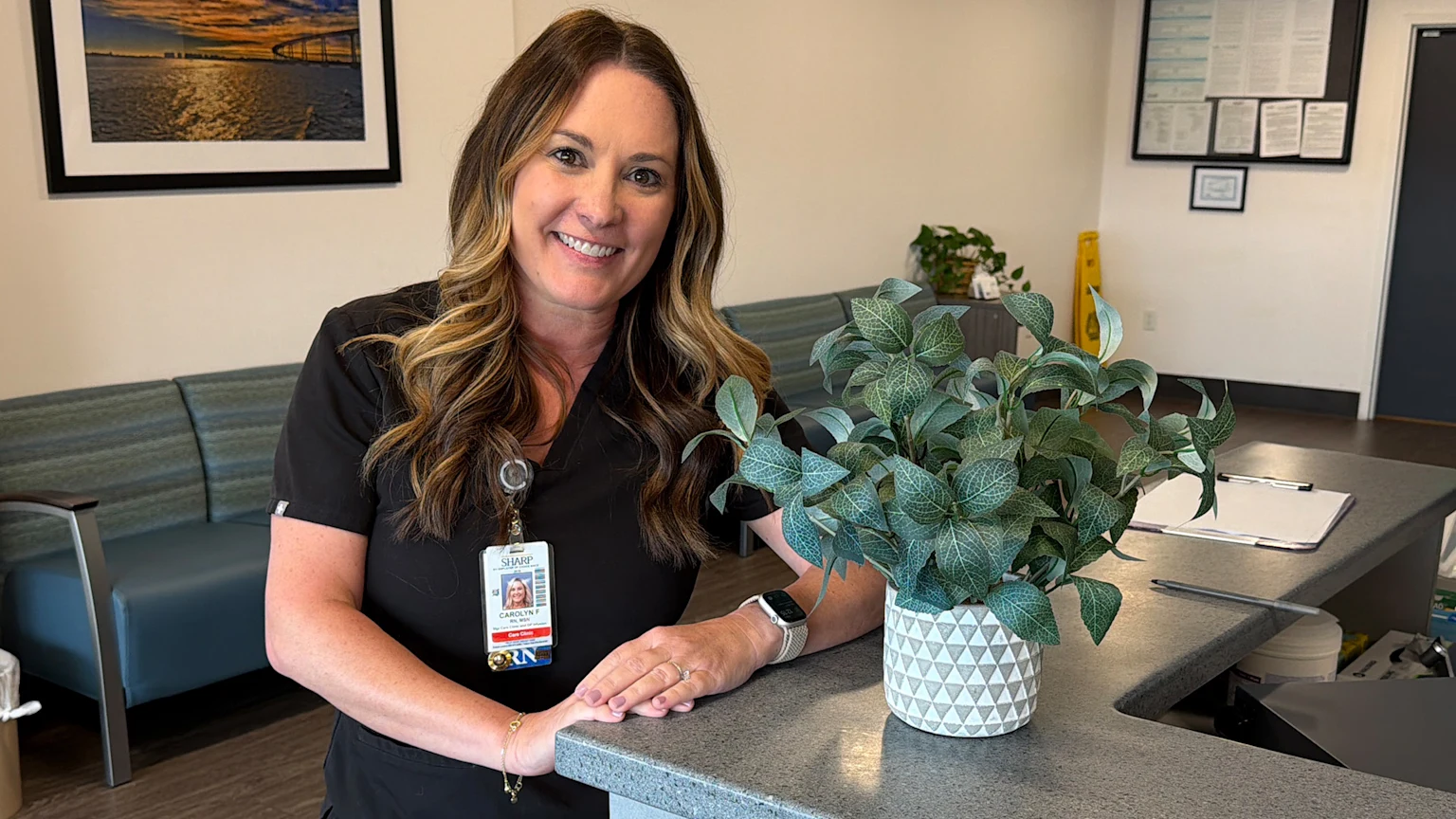 Carolyn Fransway at Sharp Grossmont Hospital