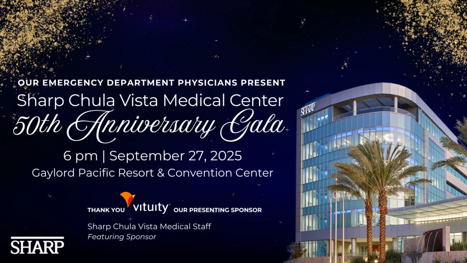 Sharp Chula Vista Medical Center 50th Anniversary Gala