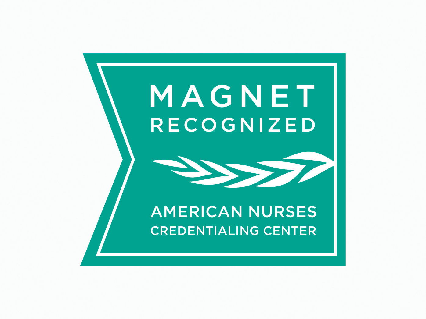 Magnet recognition seal from America Nurses Credentialing Center