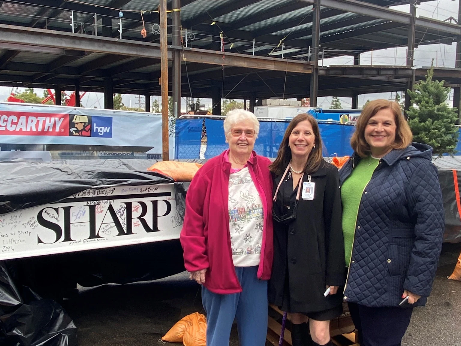 Bonnie Adams story with beam