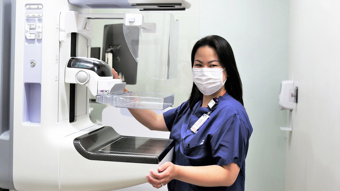Campaign mammogram duplex image