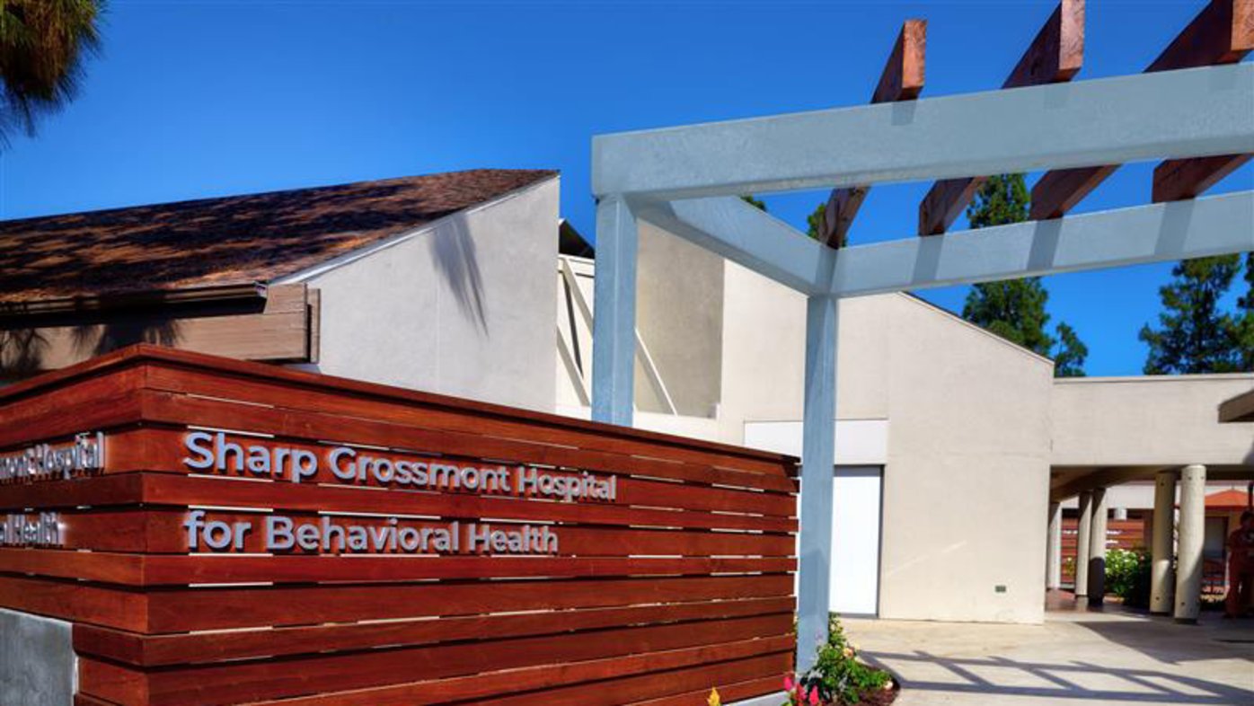 Sharp Grossmont Hospital for Behavioral Health exterior