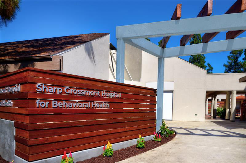 Sharp Grossmont Hospital for Behavioral Health exterior