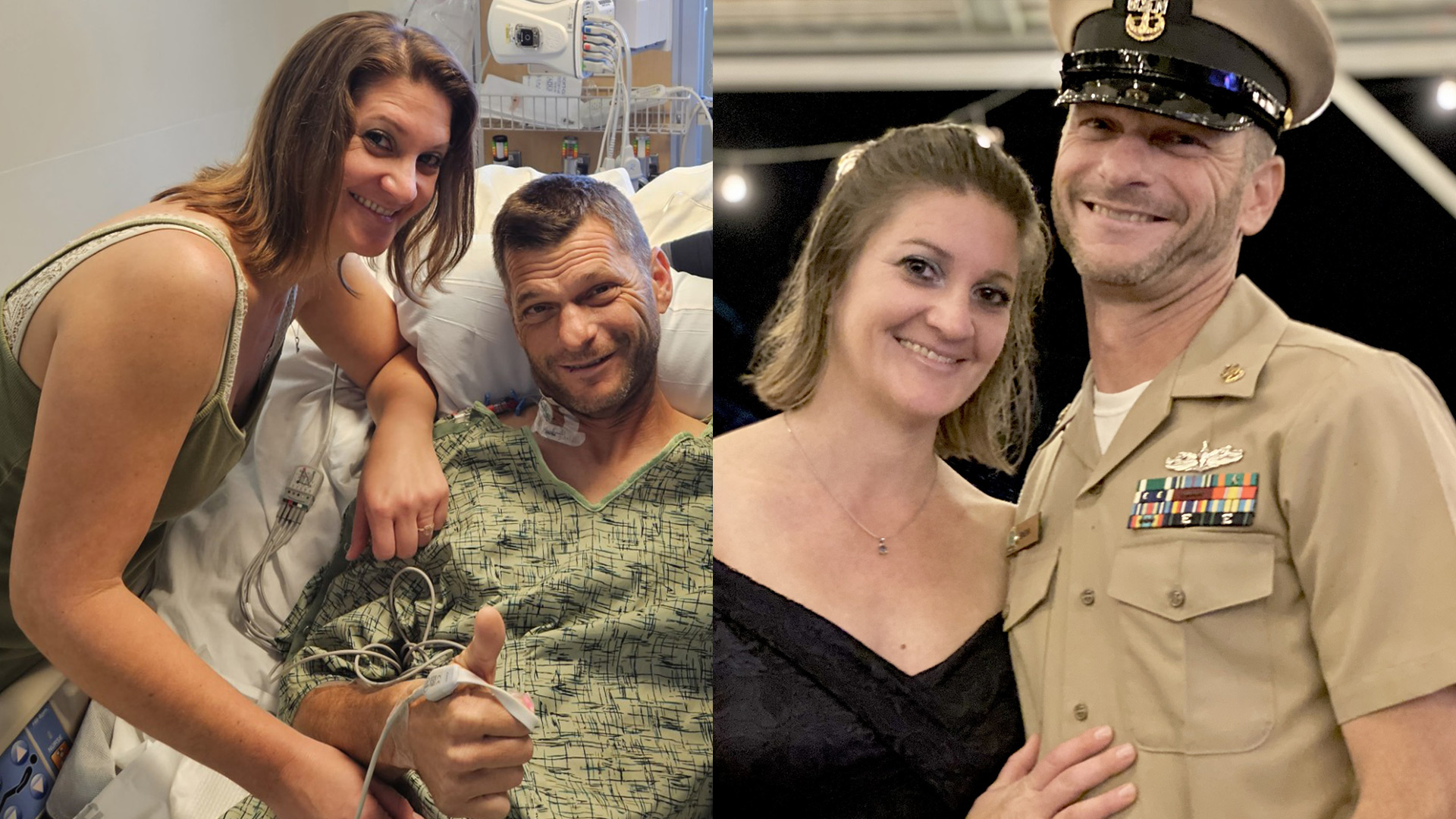 Sterling Sinema and his wife, Renee, of San Diego