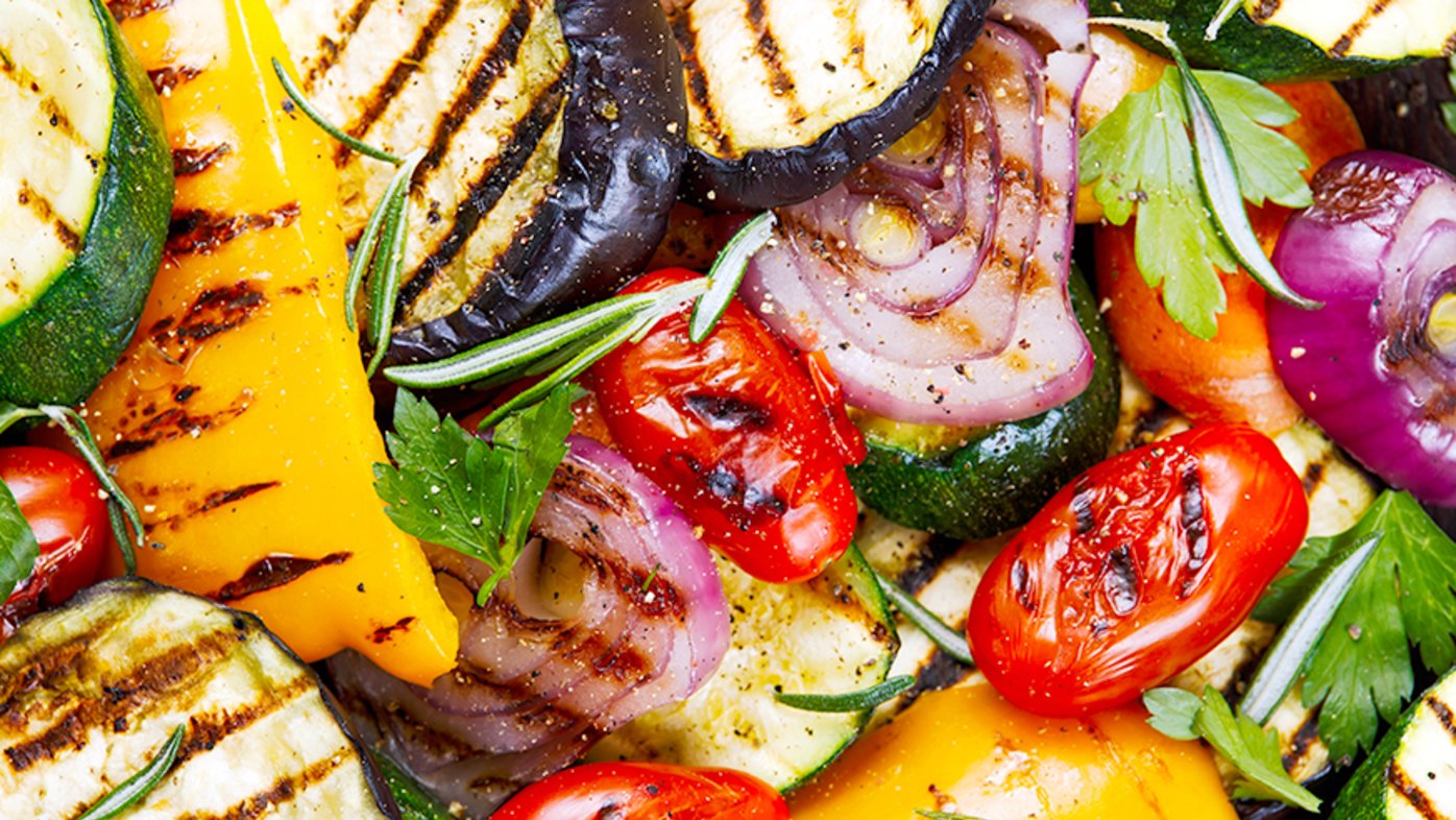 Grilled summer vegetables (recipe)