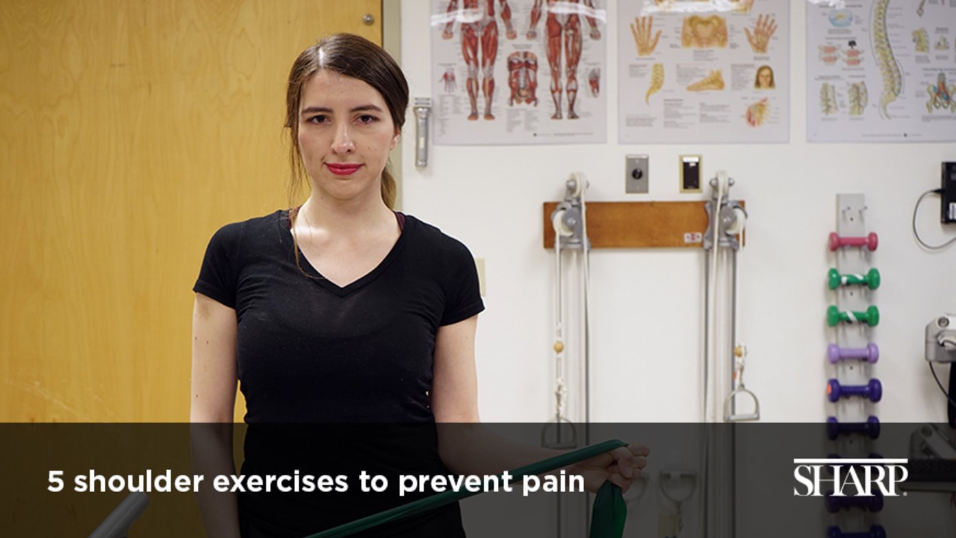 5 Shoulder Exercises to Prevent Pain Video