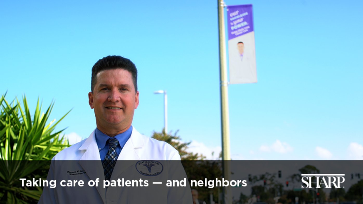 Taking care of patients — and neighbors (video)