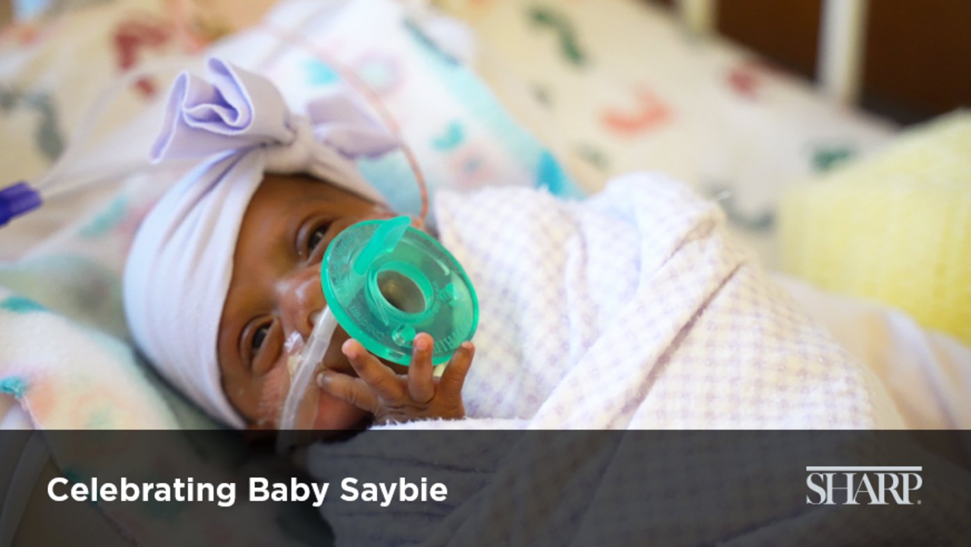 Celebrating Baby Saybie (video)