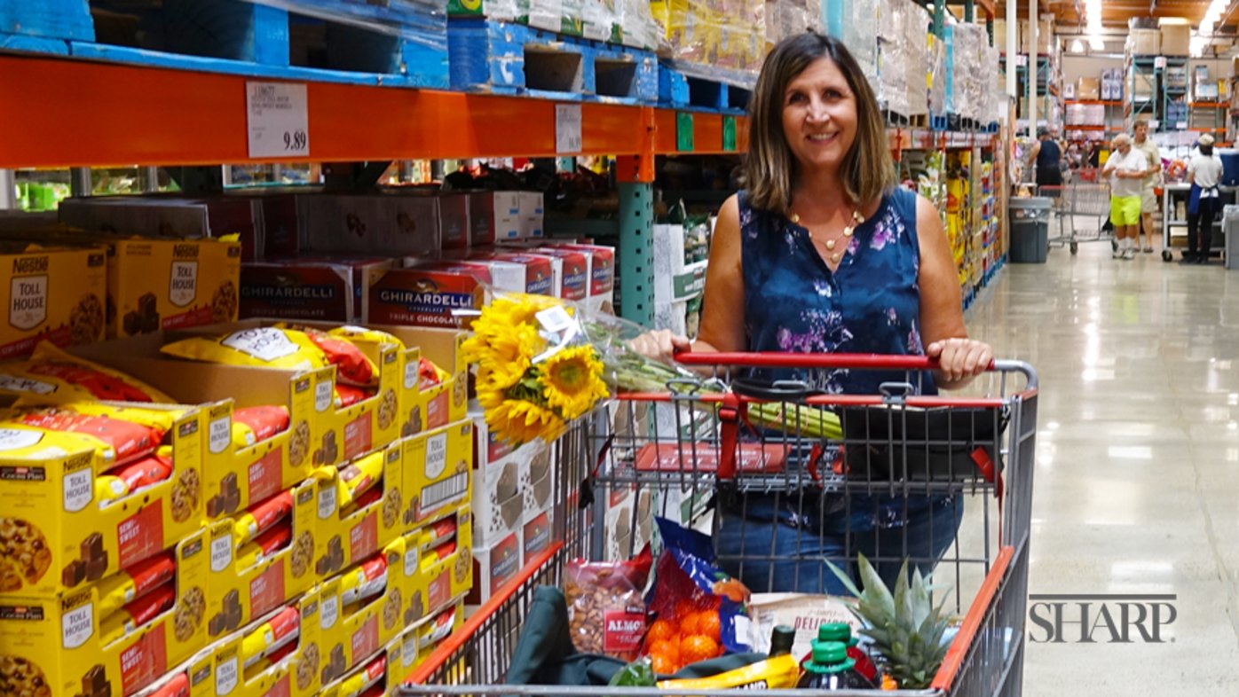 A shopping trip is a milestone on Tara’s recovery from cancer-related hearing loss.