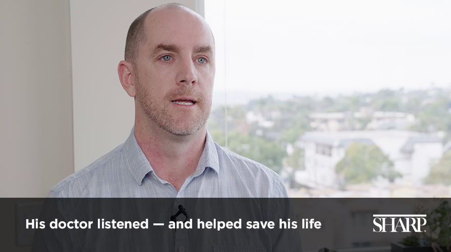 His doctor listened — and helped save his life (video)