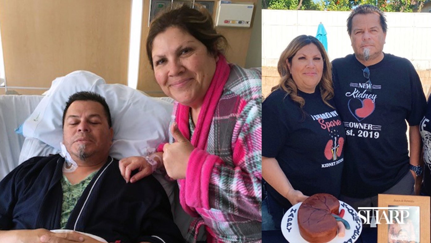 Armida and Juan Luna have been married for 33 years. When Juan needed a new kidney, Armida donated one of hers in a living donor chain that ultimately saved five lives.