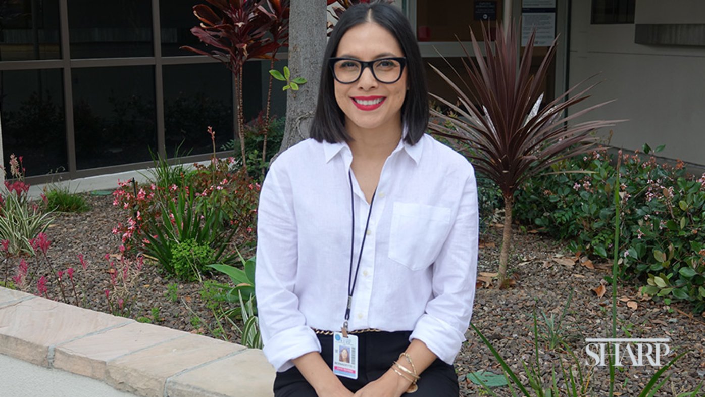 Bernadette Carrasco is a Peer Supporter and co-chair of CAREforYou, a Sharp program designed to support the emotional well-being of health care workers.