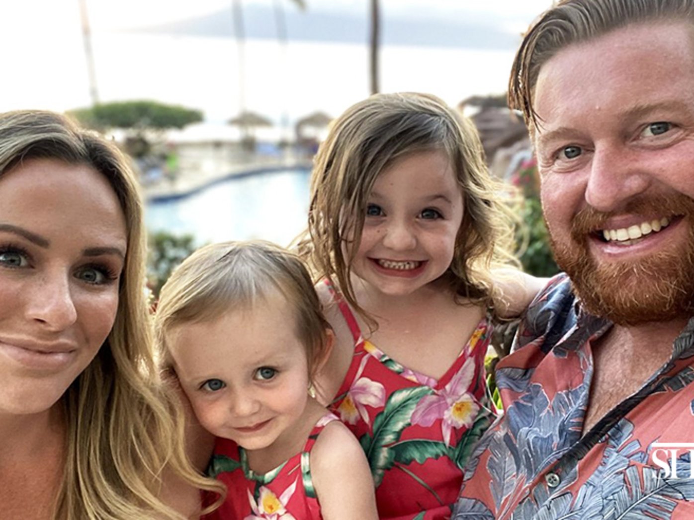 Sarah, Mishka, Livley and Chris Kelly, enjoyed a vacation together just 2 months after Chris’ hernia repair surgery at Sharp Coronado Hospital.