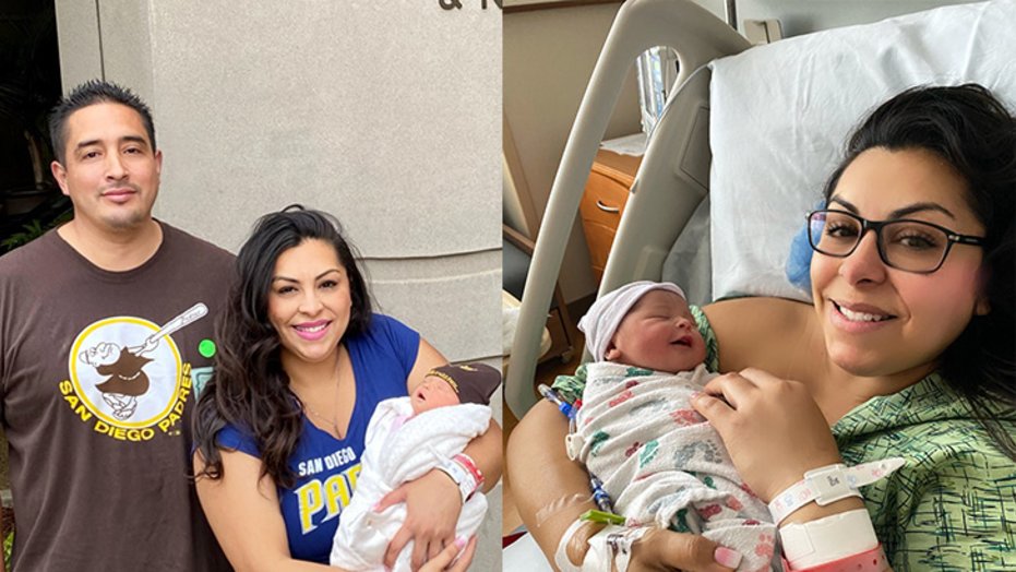 Rosa Maria gave birth to her daughter, Leilani Vida Aguon-Hernandez, 37 weeks into her pregnancy at Sharp Mary Birch Hospital for Women & Newborns.