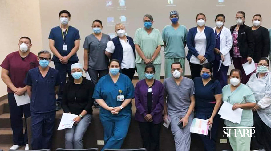 Sharp Educators Help COVID-19 Patients in Mexico | Sharp HealthCare