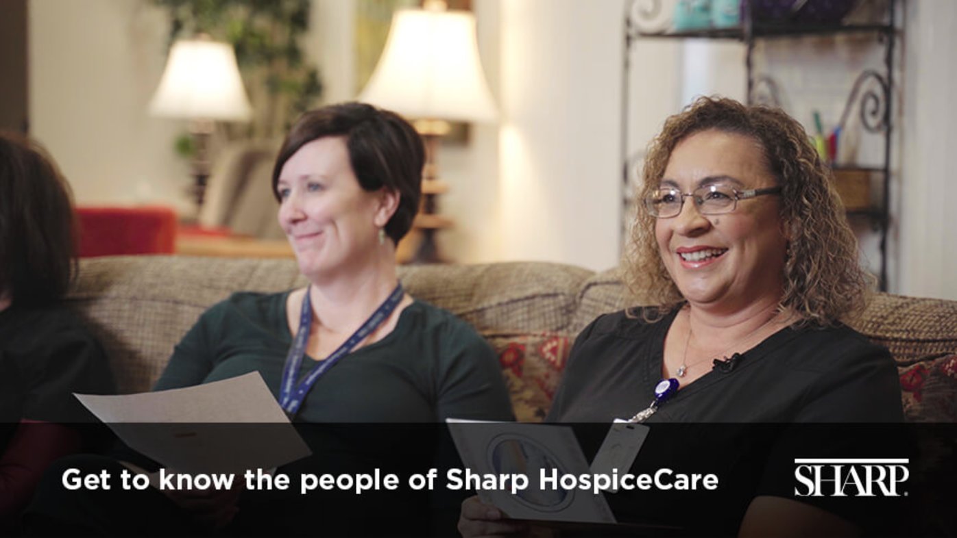 Get to know the people of Sharp HospiceCare (video)