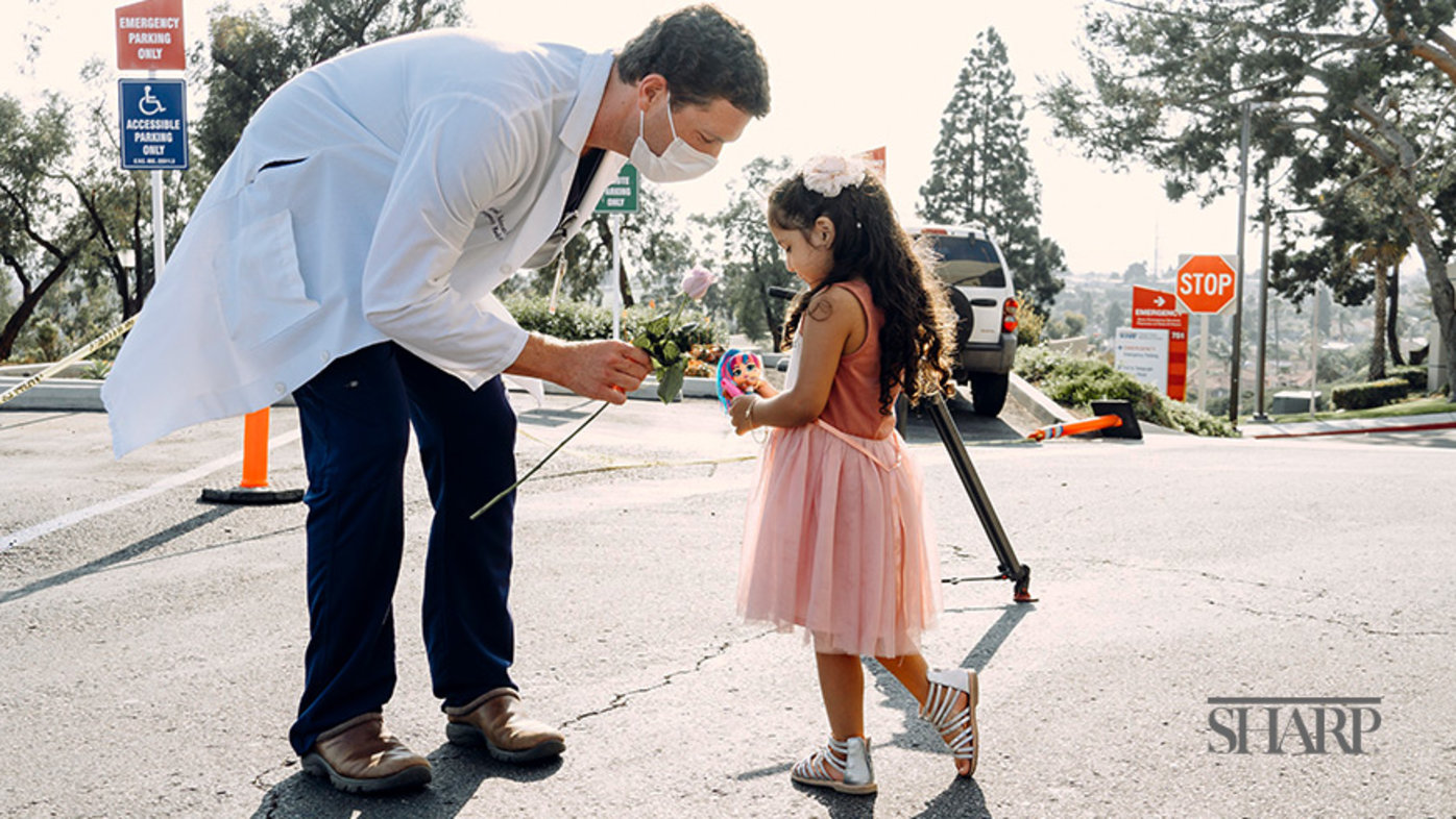 Marley Sharp Sharp ER Doctor Reunites With Child He Saved | Sharp HealthCare