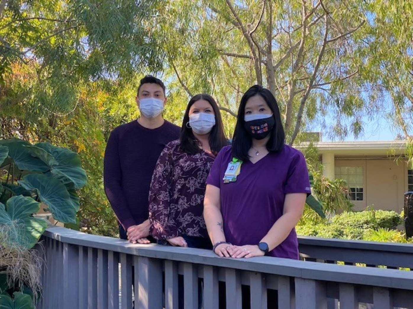 Victor Monrreal, Erica Price and Joyce Wei of Sharp HealthCare