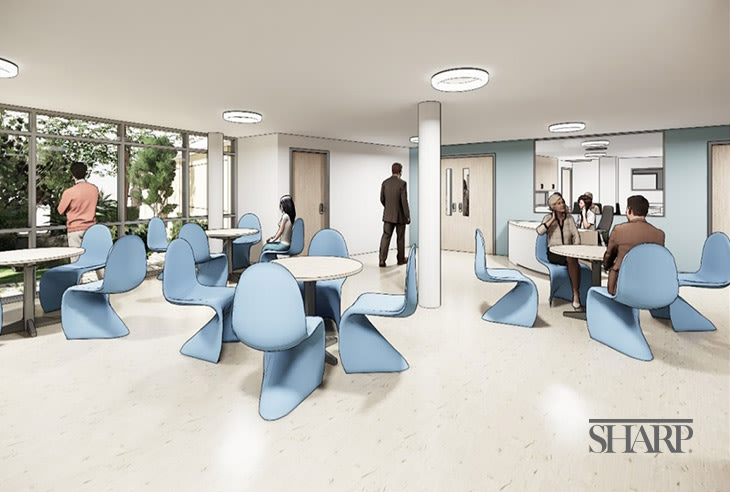 Sharp Mesa Vista ICO renovation artistic rendering