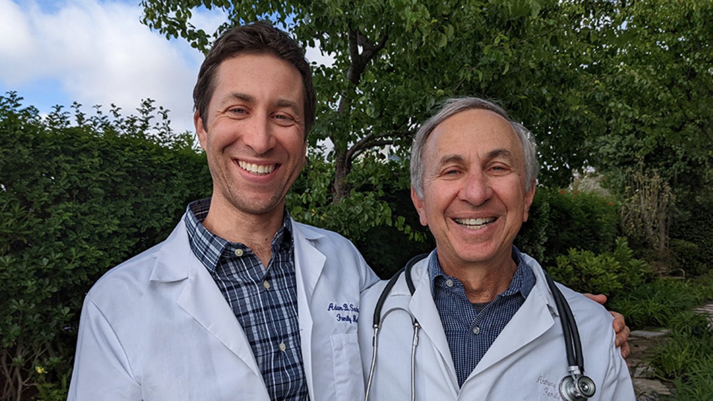 Drs. Anthony and Adam Sacks are both family medicine physicians with Sharp Rees-Stealy Medical Group.