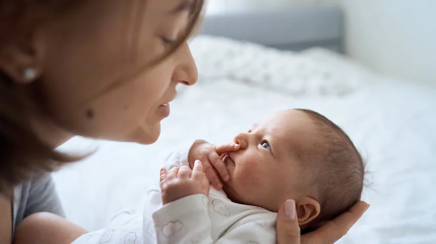 Parent and baby