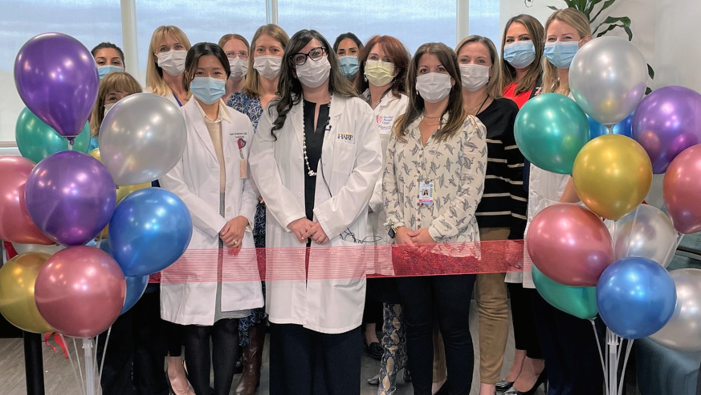 Staff at the Postpartum Heart Health Clinic at Sharp Grossmont Hospital