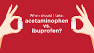 Acetaminophen Vs Ibuprofen Infographic Sharp HealthCare