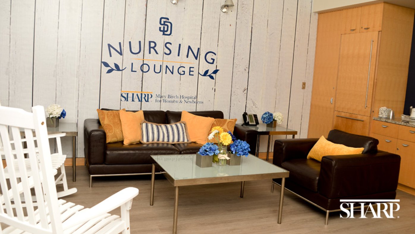 New lounge for nursing moms is a home run