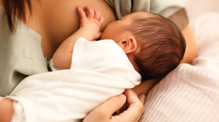 Early support leads to breastfeeding success