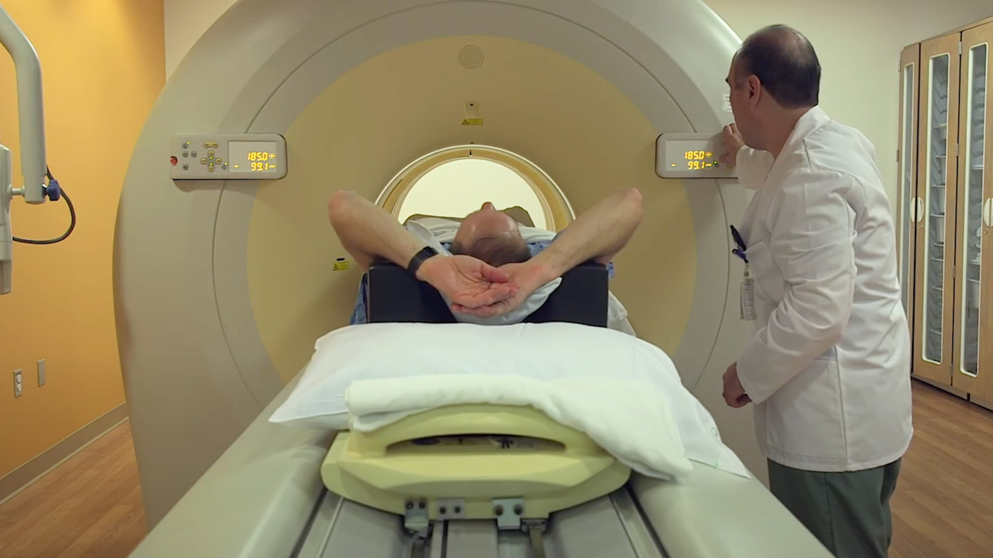 CT scan for lung cancer detection
