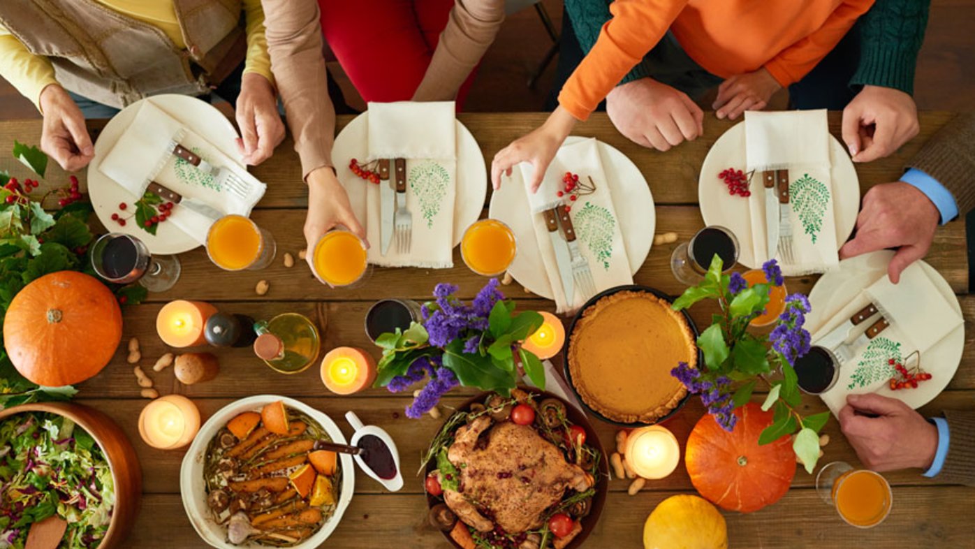 The ideal Thanksgiving plate