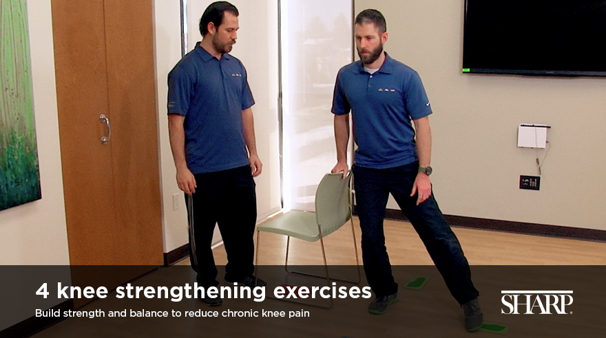 4 Knee Strengthening Exercises Video | Sharp HealthCare