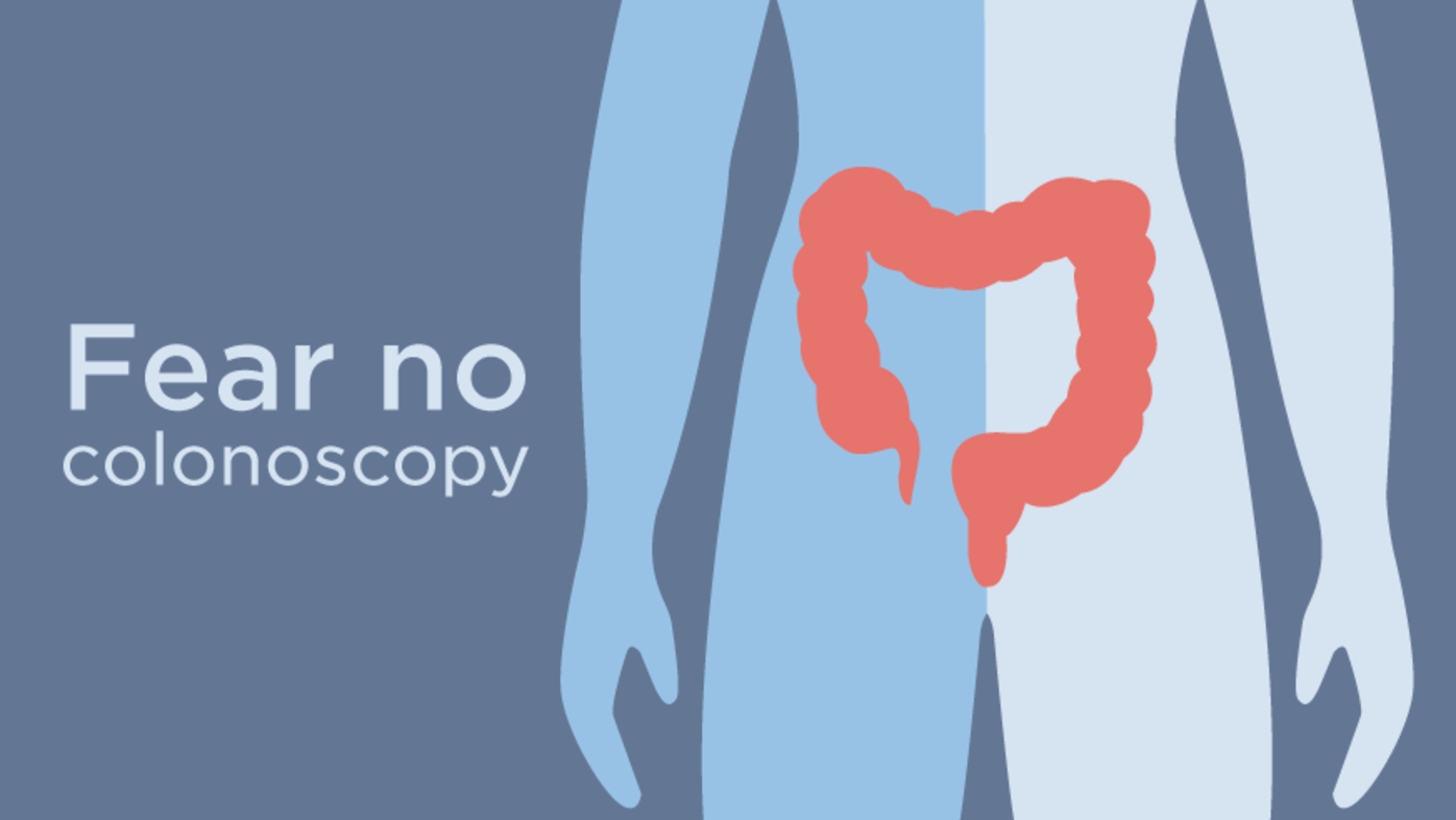 Fear no colonoscopy (infographic)