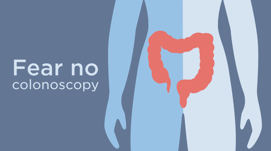 Fear no colonoscopy (infographic)