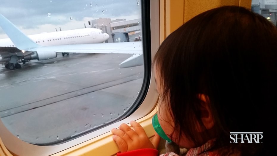 Traveling internationally with a toddler