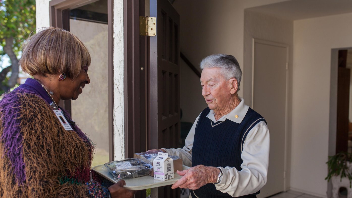 Delivering meals — and community