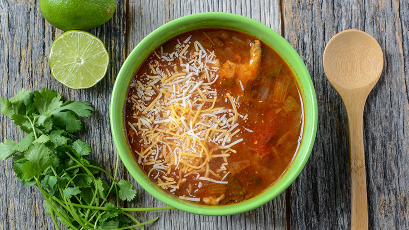 Chicken tortilla soup (recipe)