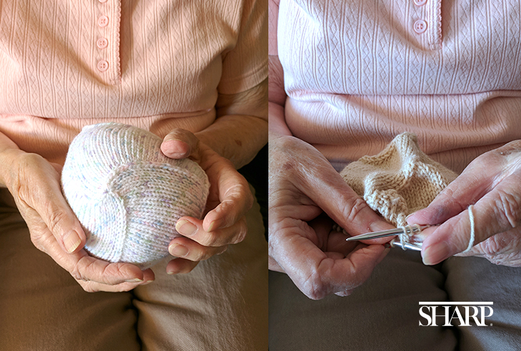 Volunteer-Who-Knits-Prosthetic-Breats-HN1146-Body-Sized