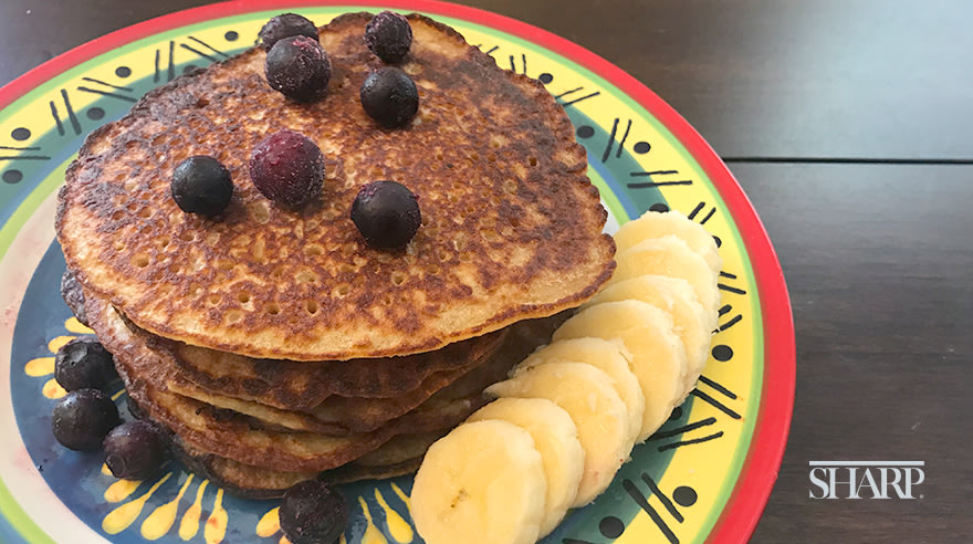 Easy gluten-free pancakes (recipe)